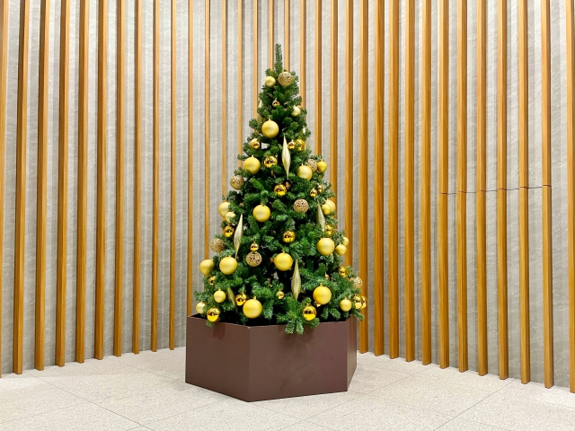クリスマスツリー（横位置）